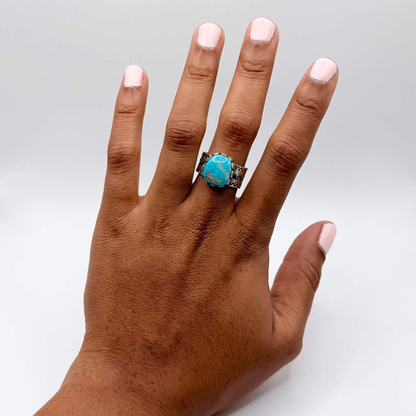 Thunderbird Turquoise Ring | 9.5