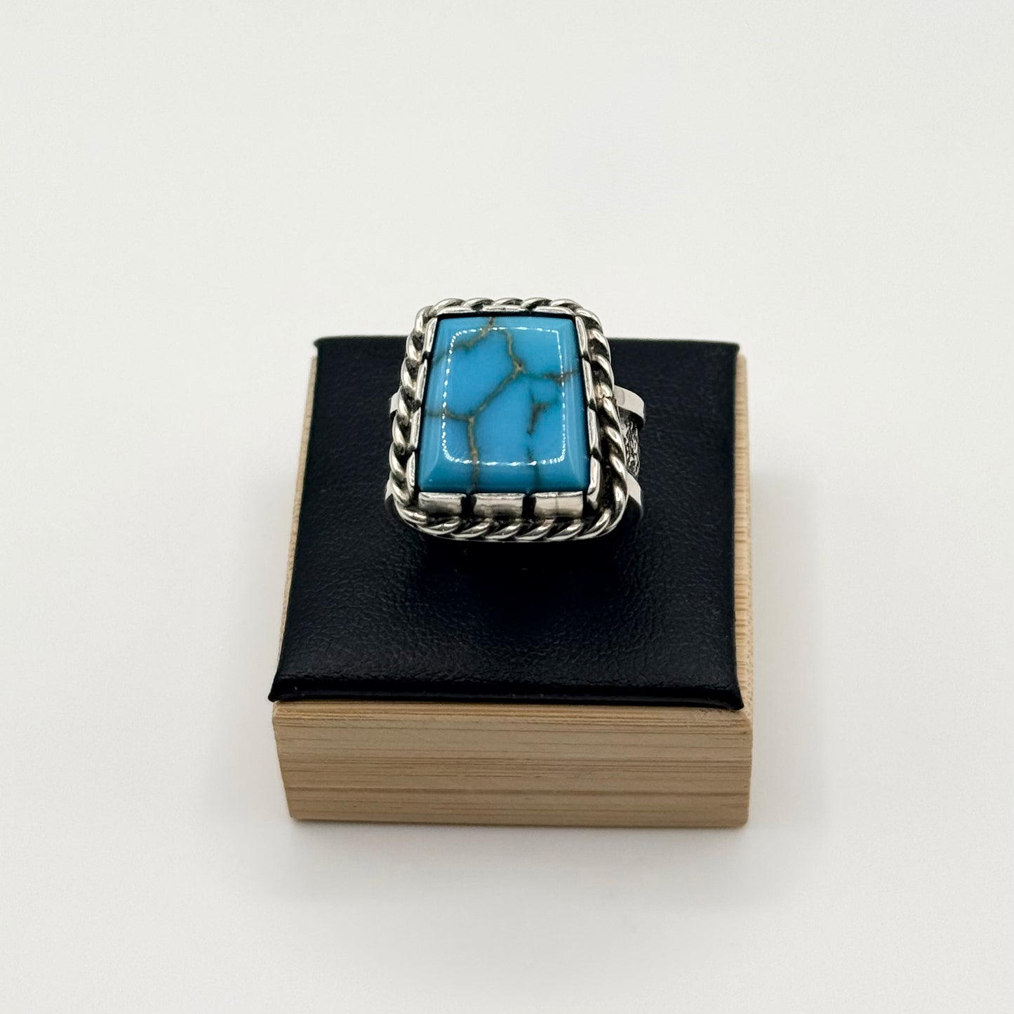 Lone Mountain Turquoise Ring | 7