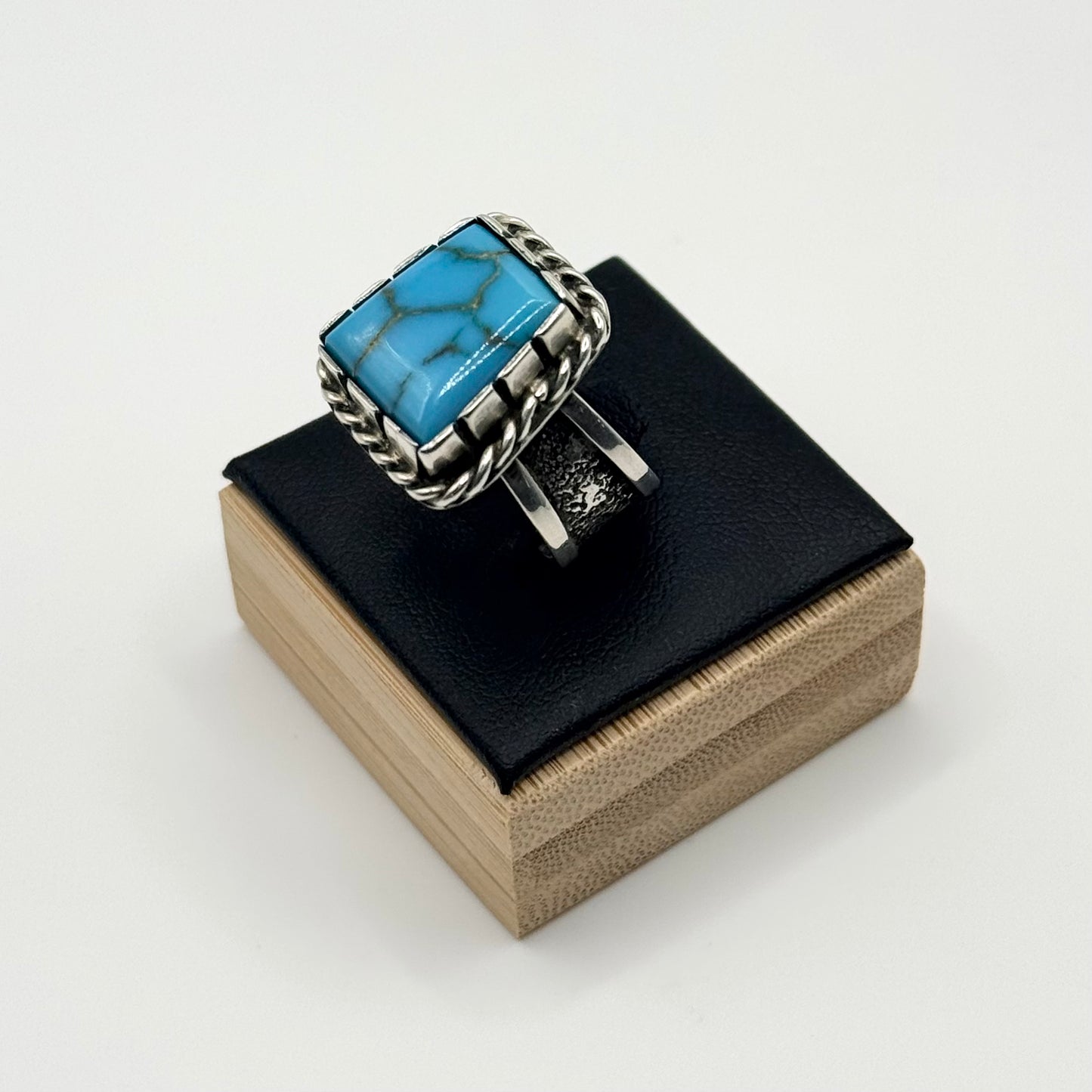 Lone Mountain Turquoise Ring | 7